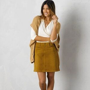 Prana Women's Trista Corduroy Skirt
